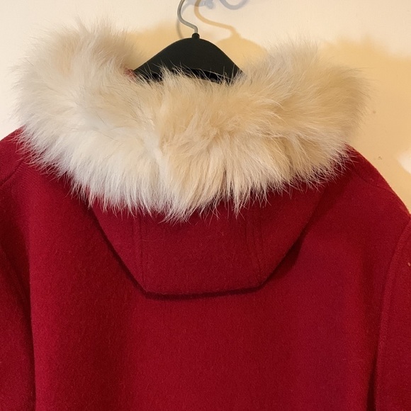 Unique Custom Made Wool Fur Lined MIDI Coat - Picture 5 of 12